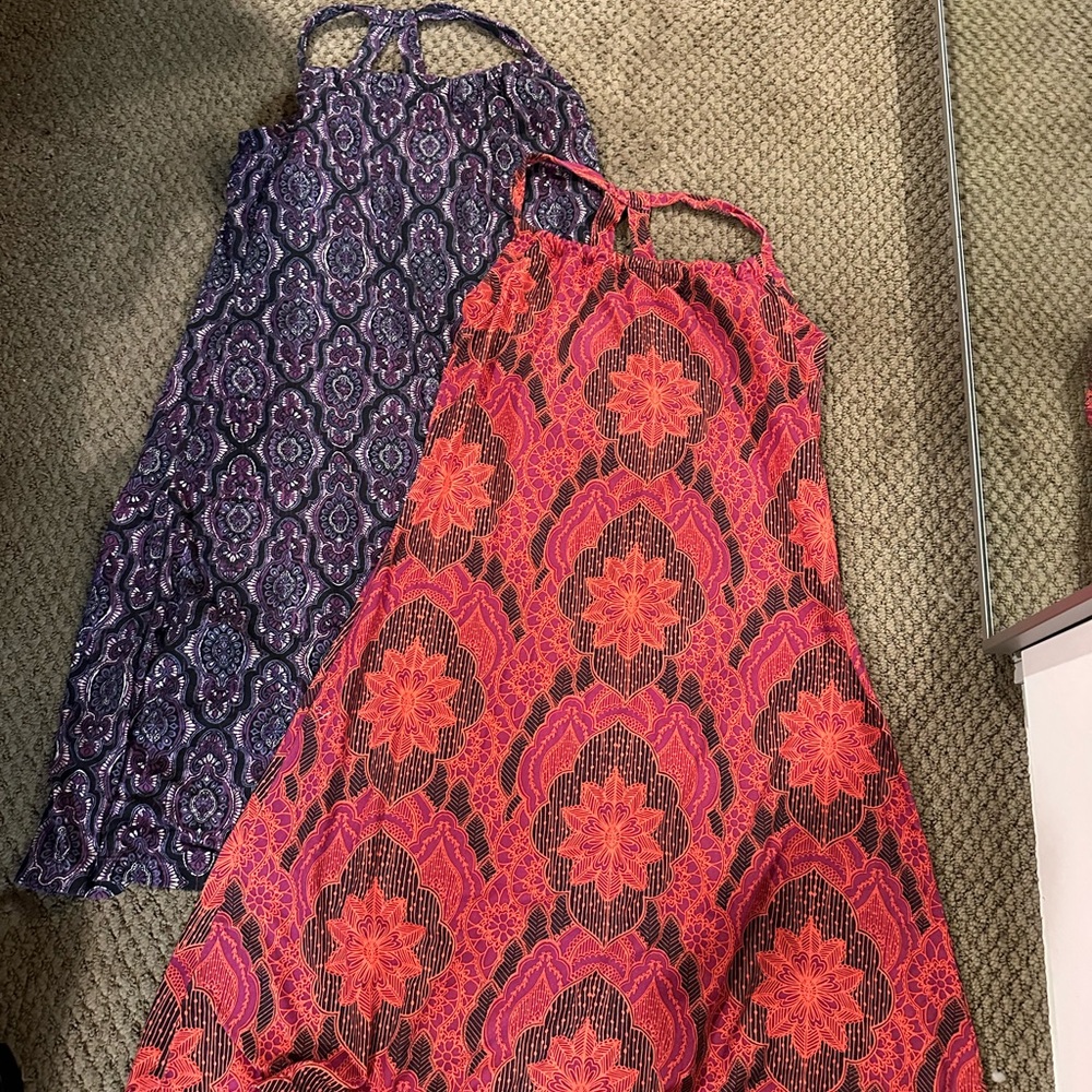 Prana Colorful Patterned Dresses